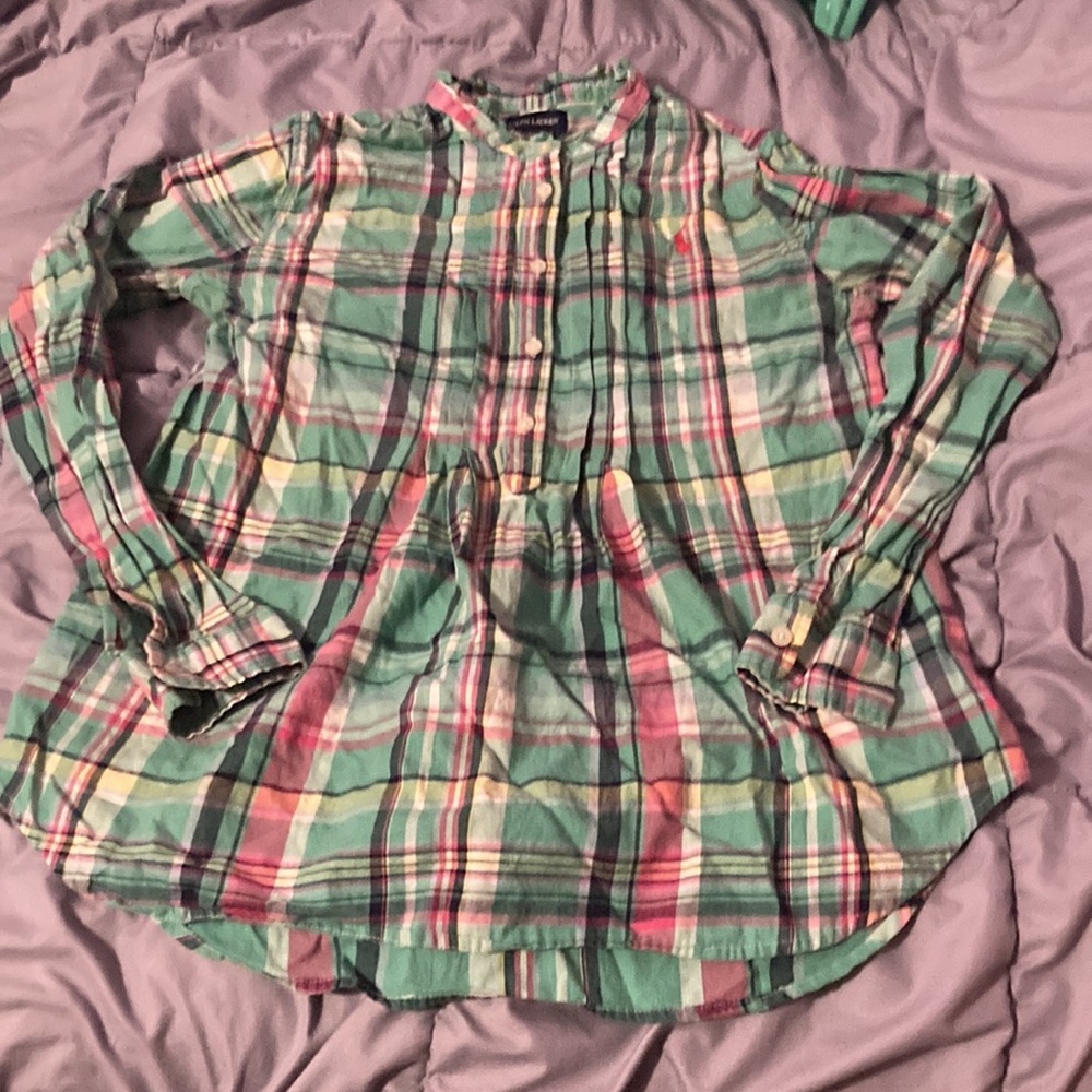 Ralph Lauren plaid button down